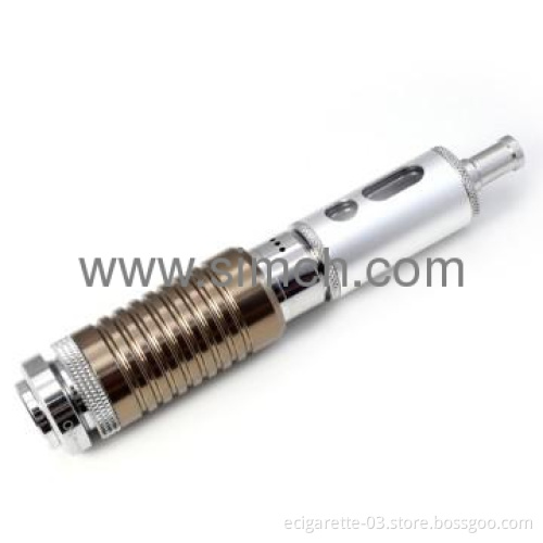 Latest pyrex glass tank x10 atomizer with replacement dual coil cartom